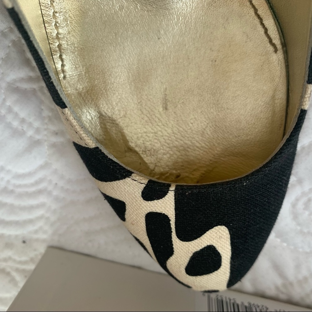 Diane Von Furstenberg Back & White Heels - Picture 15 of 16